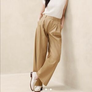 Banana Republic Pleated Trousers.